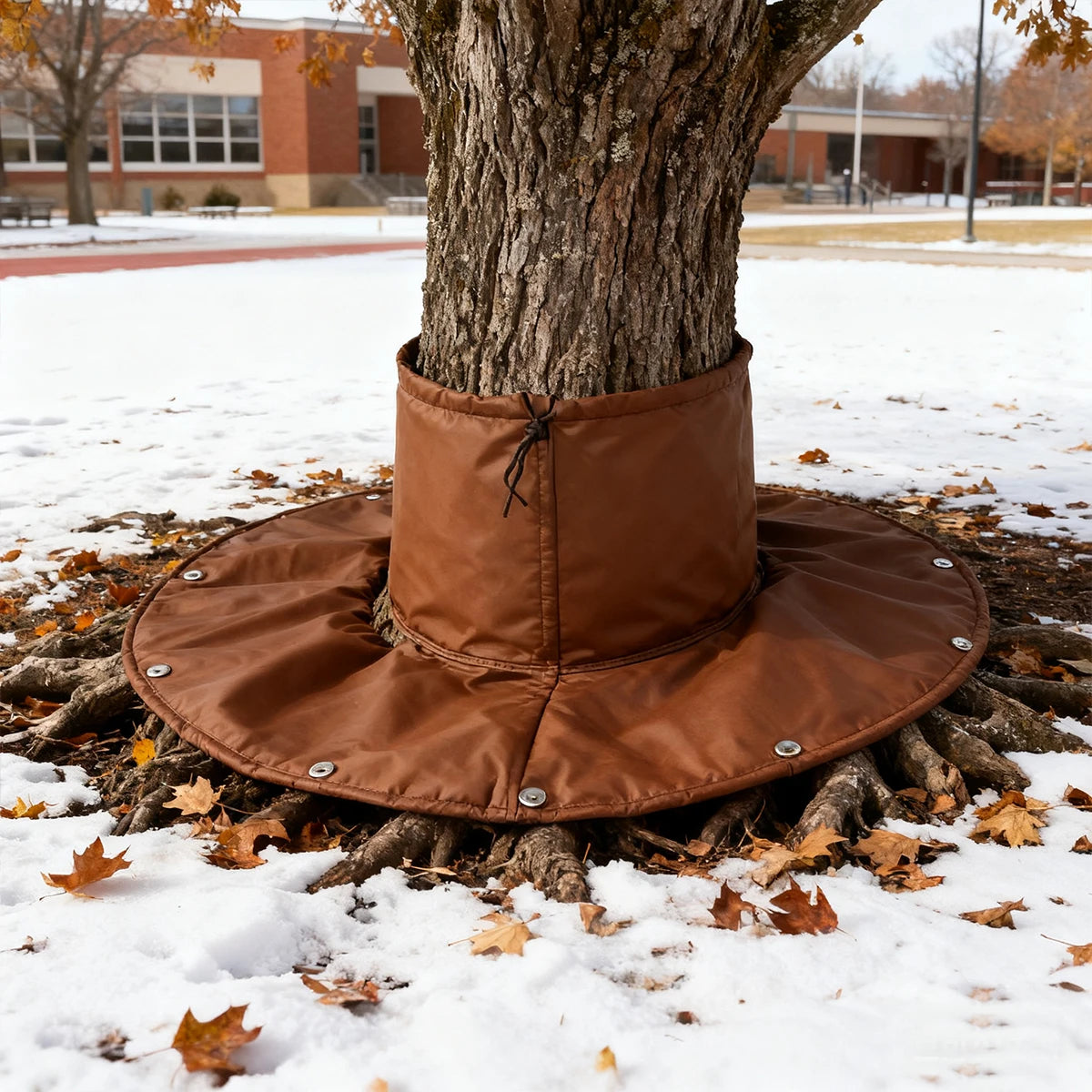 Tree Root Insulation Cover — Winter Plant Protector for Outdoor Gardens