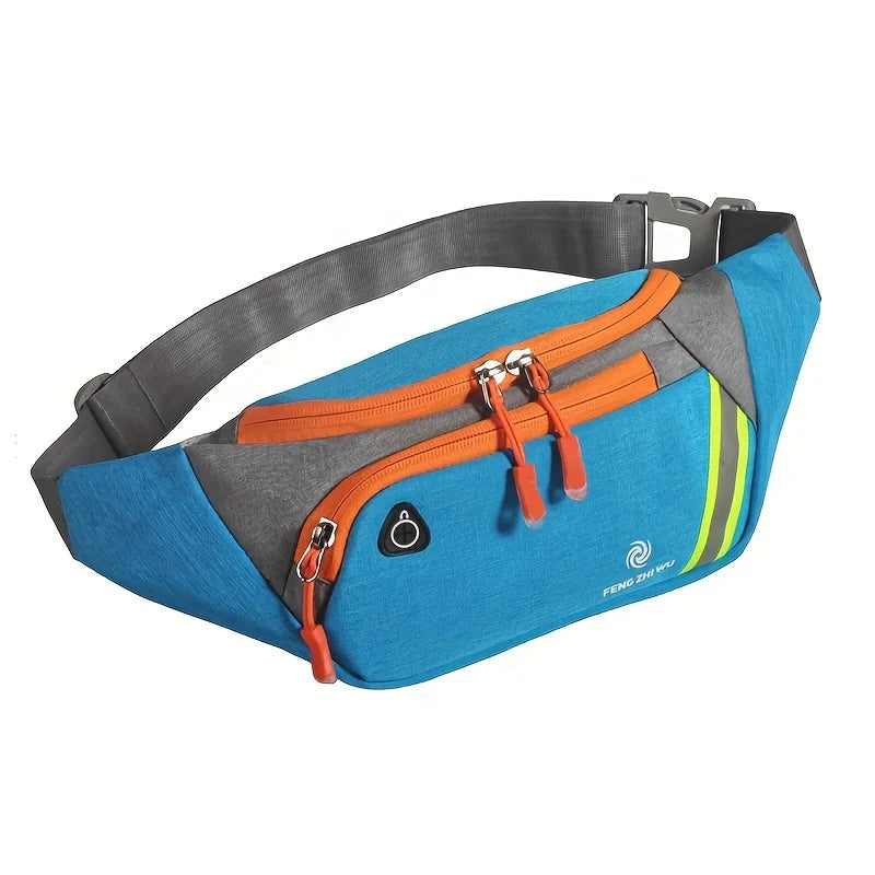 Waterproof Waist Pack — Casual Bum Bag for Travel and Sports