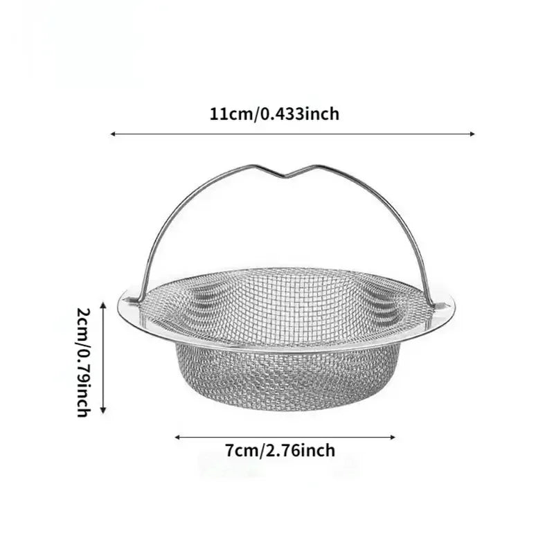 Stainless Steel Kitchen Sink Filter — Anti-Clogging Drain Protector