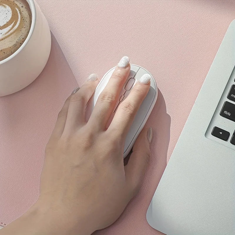 PU Leather Desk Mat — Waterproof Non-Slip Mouse Pad for Office & Gaming