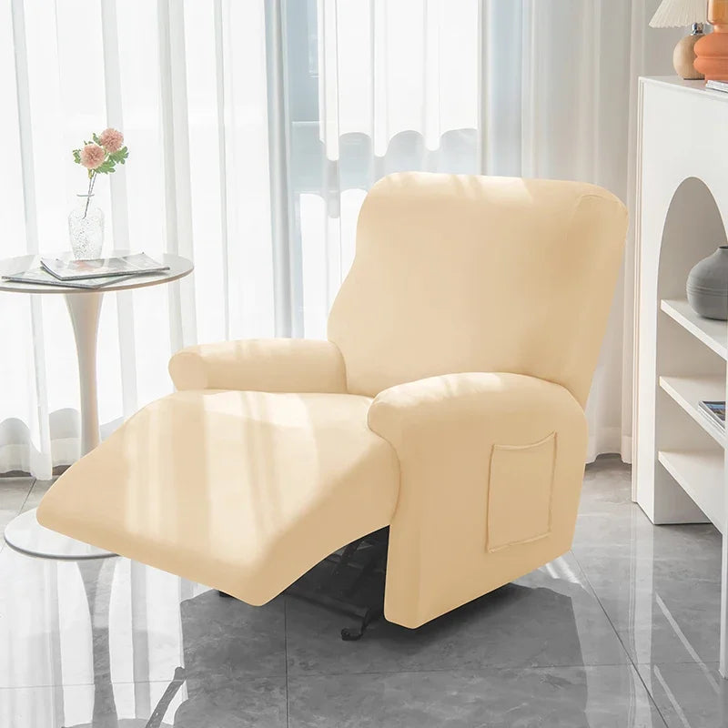 Yupartex Recliner Sofa Cover — Soft Polyester Slipcover for 1, 2, or 3 Seaters