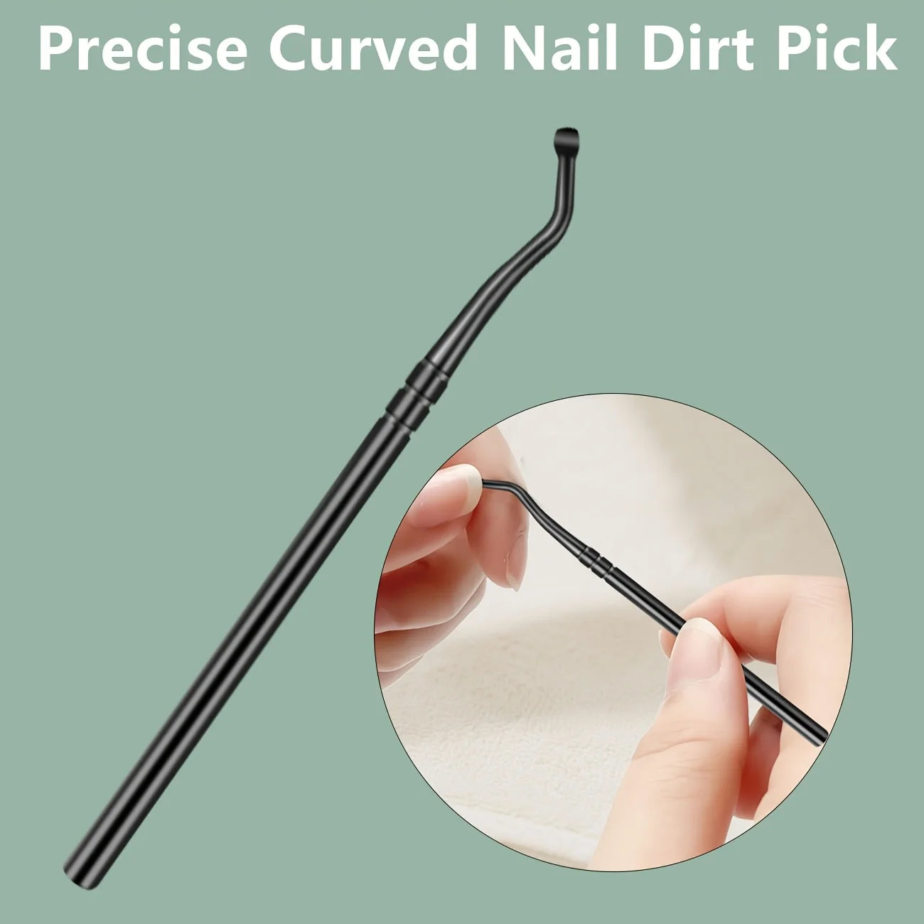 DIGRIMMS Professional Nail Care Set — Heavy Duty Stainless Steel Clippers