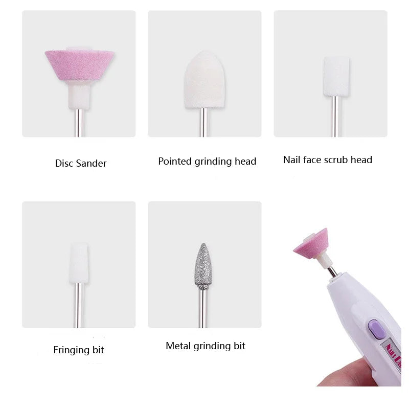 Nail Drill — Portable Manicure Tool