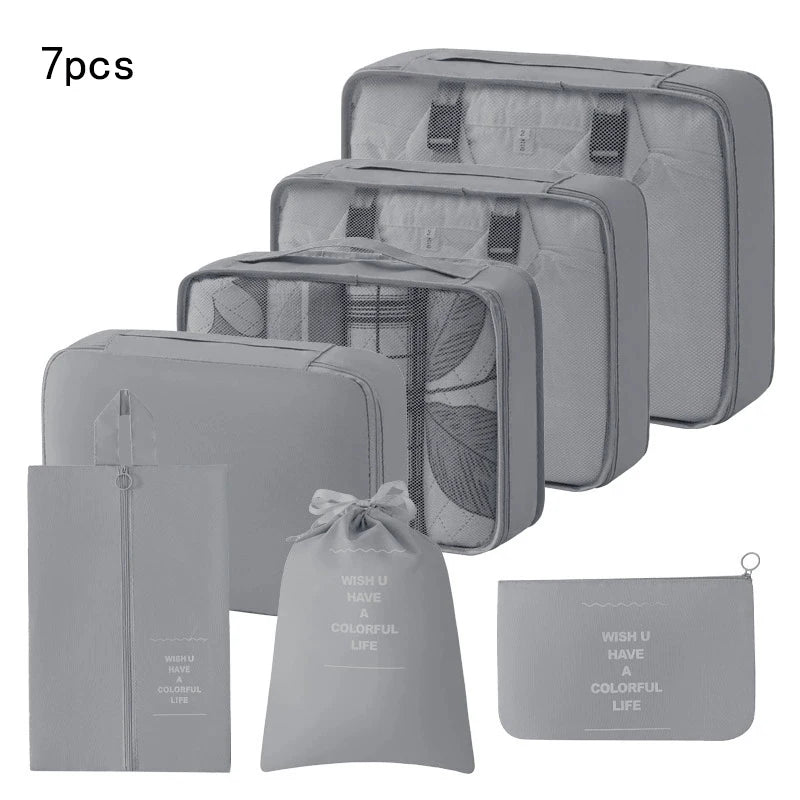 Travel Packing Cube Sets — Luggage Organizers for Suitcases and Backpacks
