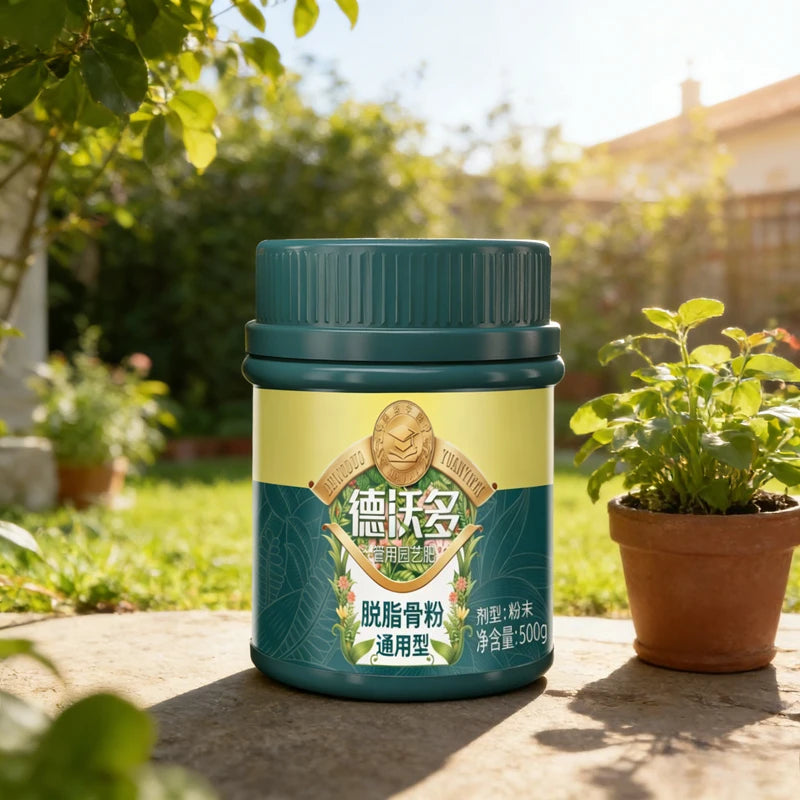Organic Defatted Bone Meal Fertilizer — Slow-Release Plant Booster