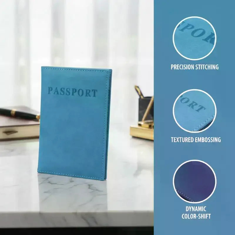 eelhoe Travel Passport Wallet — Waterproof PU Leather Organizer