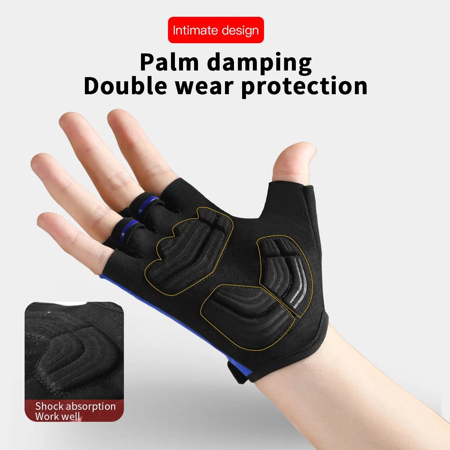 Kyncilor Cycling Gloves — Breathable Shock-Absorbing MTB Riding Mitts