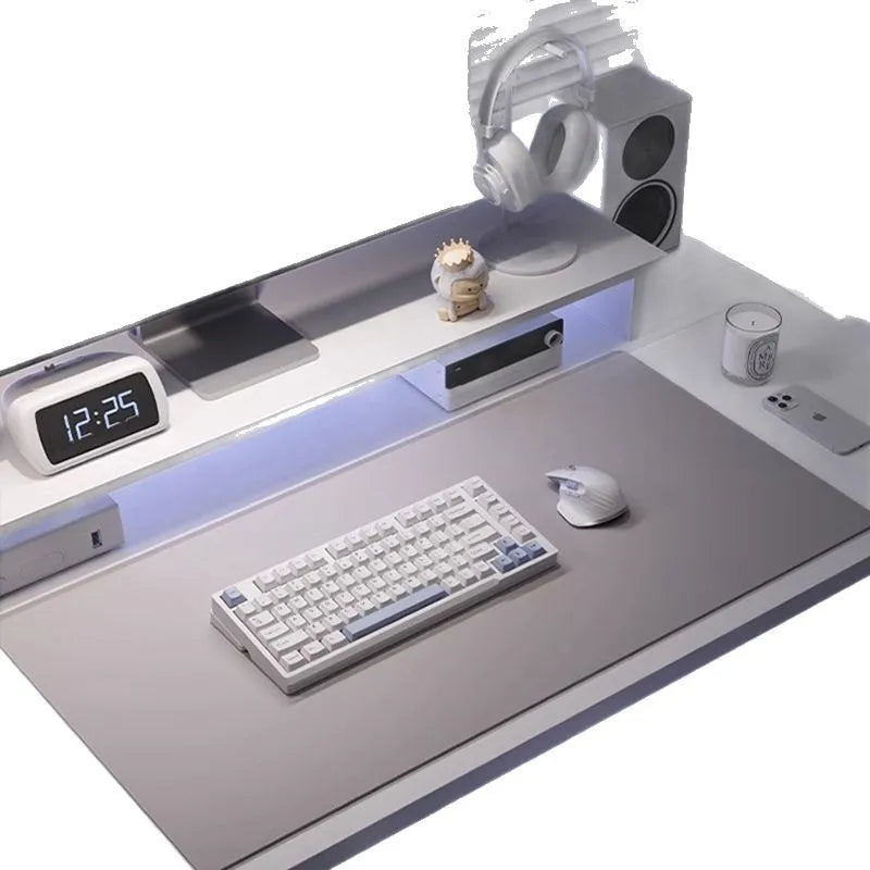 Leather Desk Mat — Large Protective Surface for Keyboard and Mouse