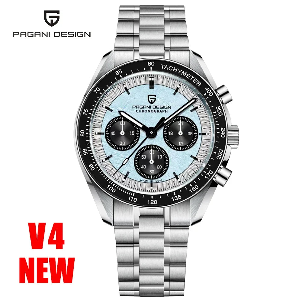PAGANI DESIGN 1701 Moonwatch — Luxury Chronograph Quartz Wristwatch