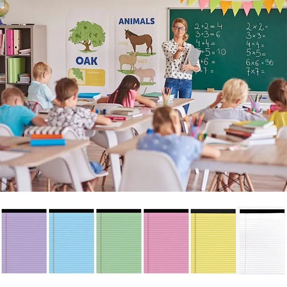 Thickened Writing Pad — Tearable Legal Memo Notebook for Students