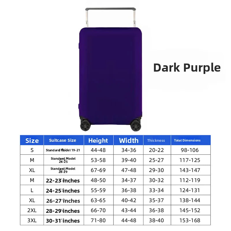 Thickened Luggage Protector Cover — Dustproof Suitcase Guard for Travel