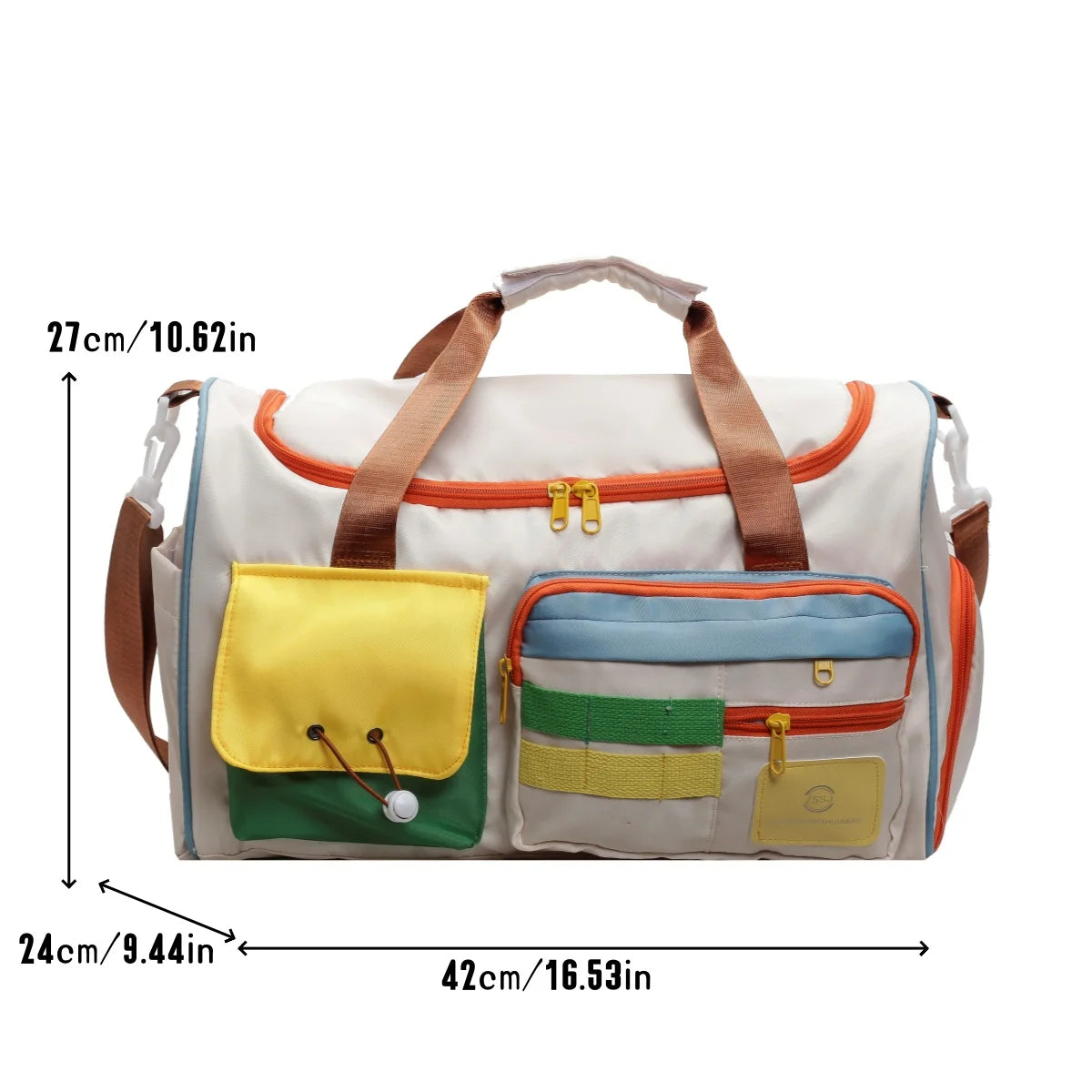 Multipurpose Nylon Duffel Bag — Versatile Travel & Fitness Tote
