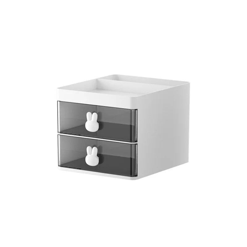 Compact Desktop Organizer — Multi-Purpose Storage Box with Drawer