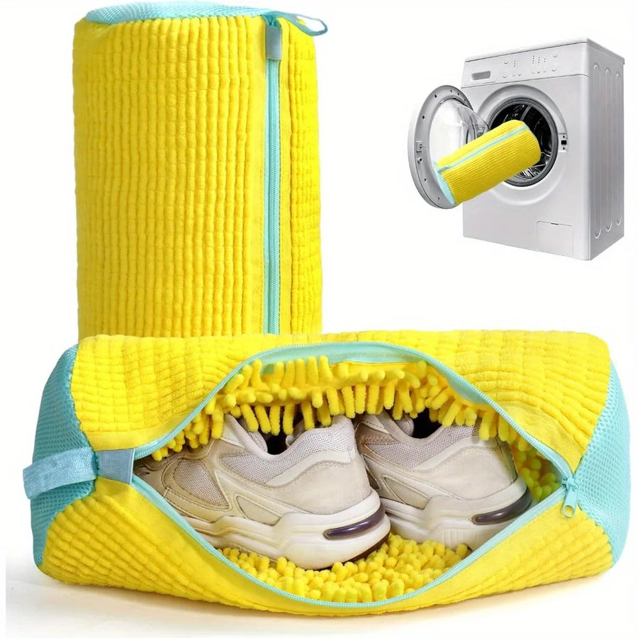 Durable Shoe Washing Machine Bag — Protective Laundry Bag for Sneakers