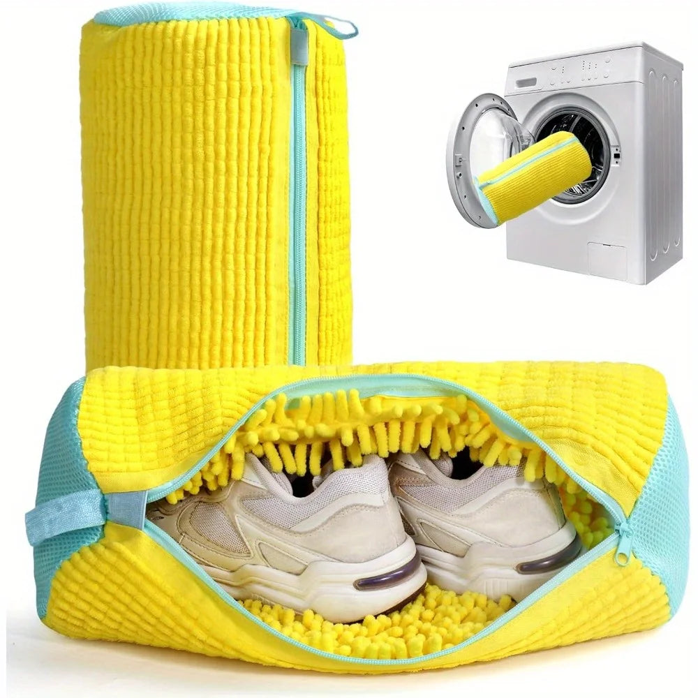 Durable Shoe Washing Machine Bag — Protective Laundry Bag for Sneakers