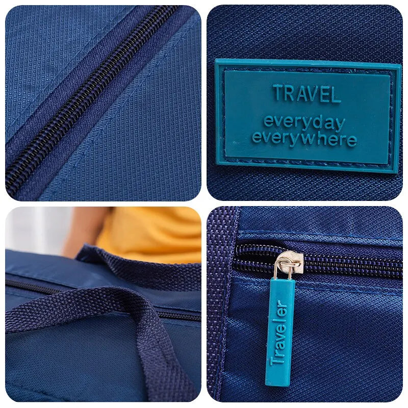Fashion Travel Duffel Bag — Lightweight Foldable Weekender Tote