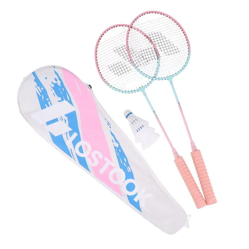 JETTING Badminton Set — Durable Iron Alloy Rackets with Shuttlecocks