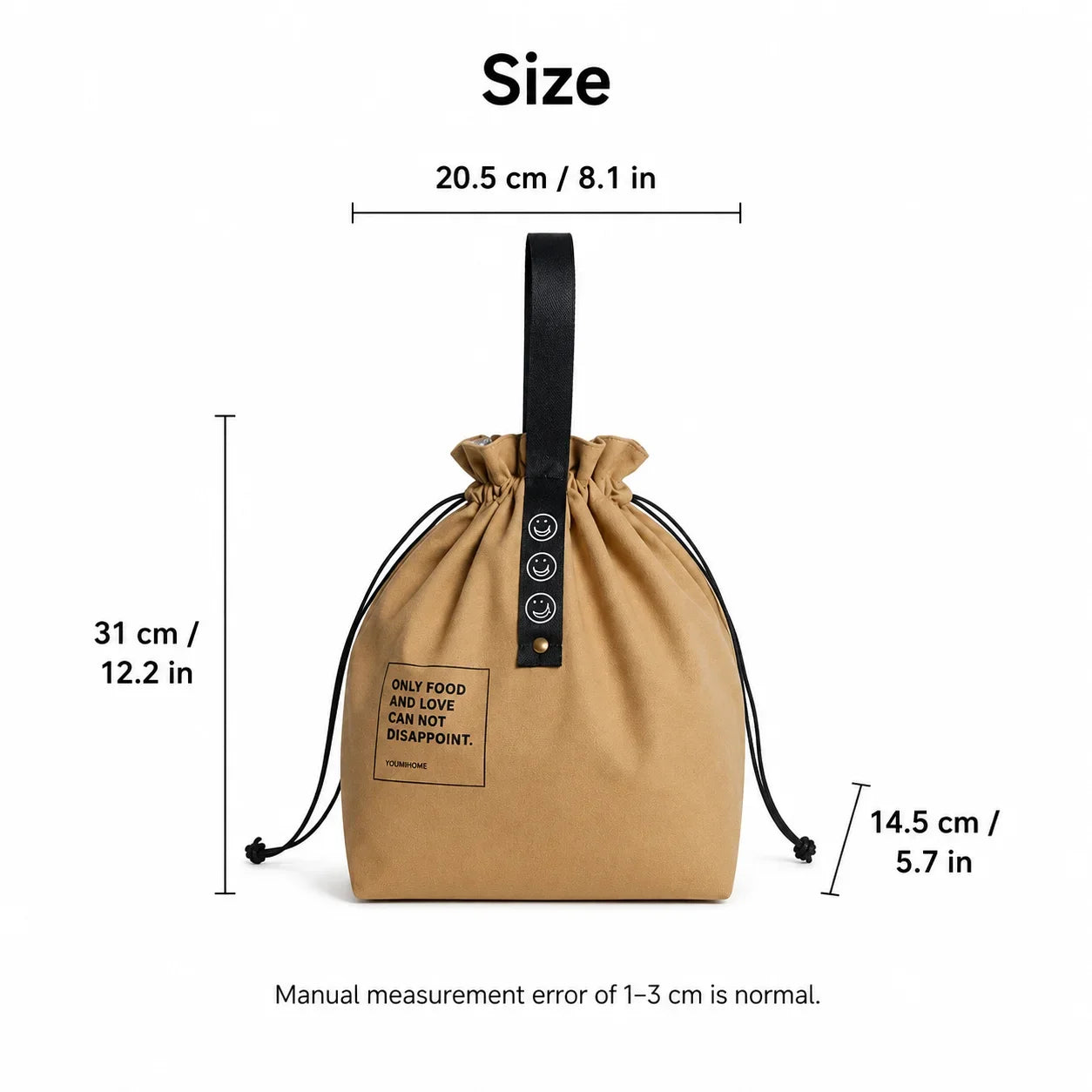 Insulated Lunch Tote — Thermal Bento Bag for Work and Travel