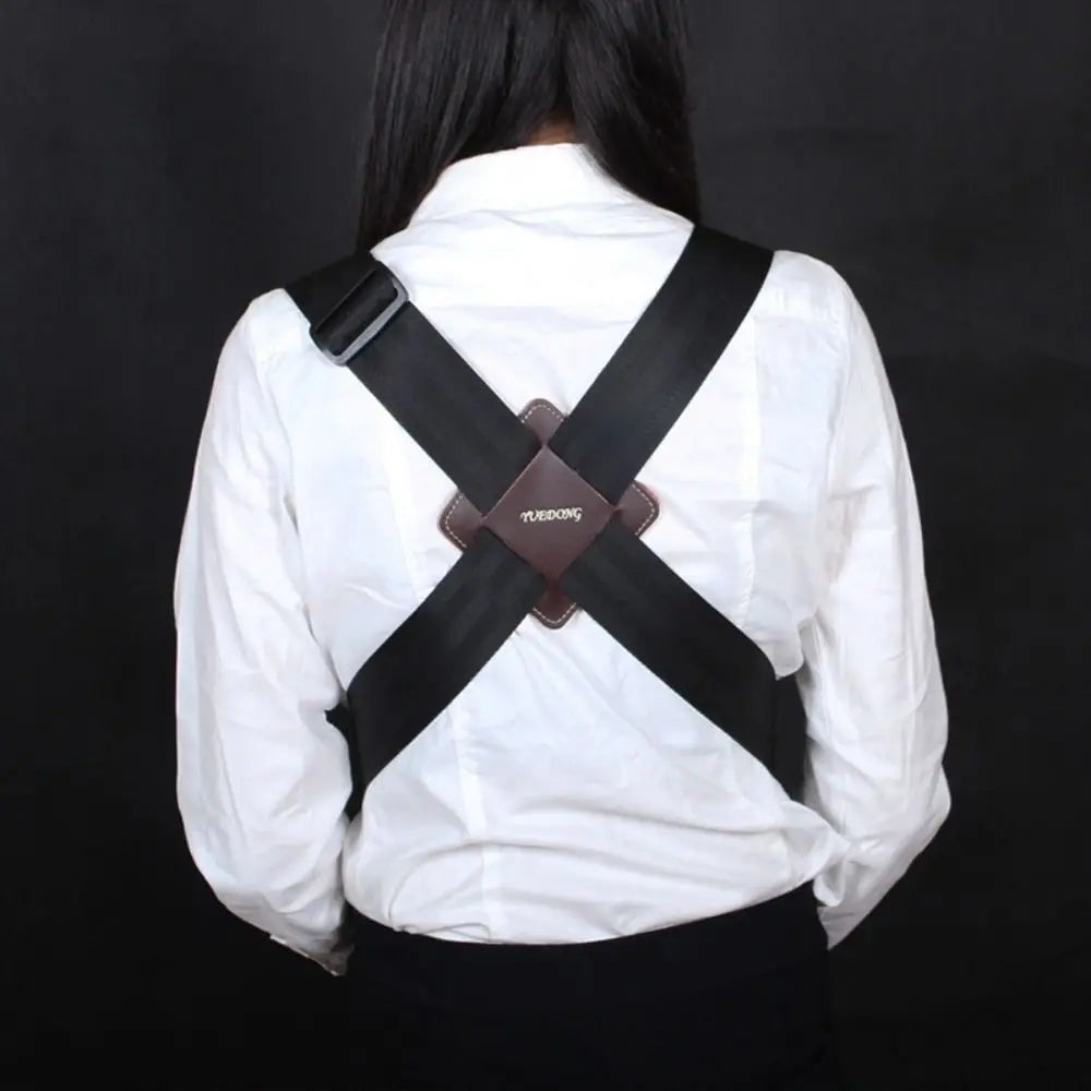 Padded African Drum Shoulder Strap — Adjustable Replacement Belt for Hand Drums