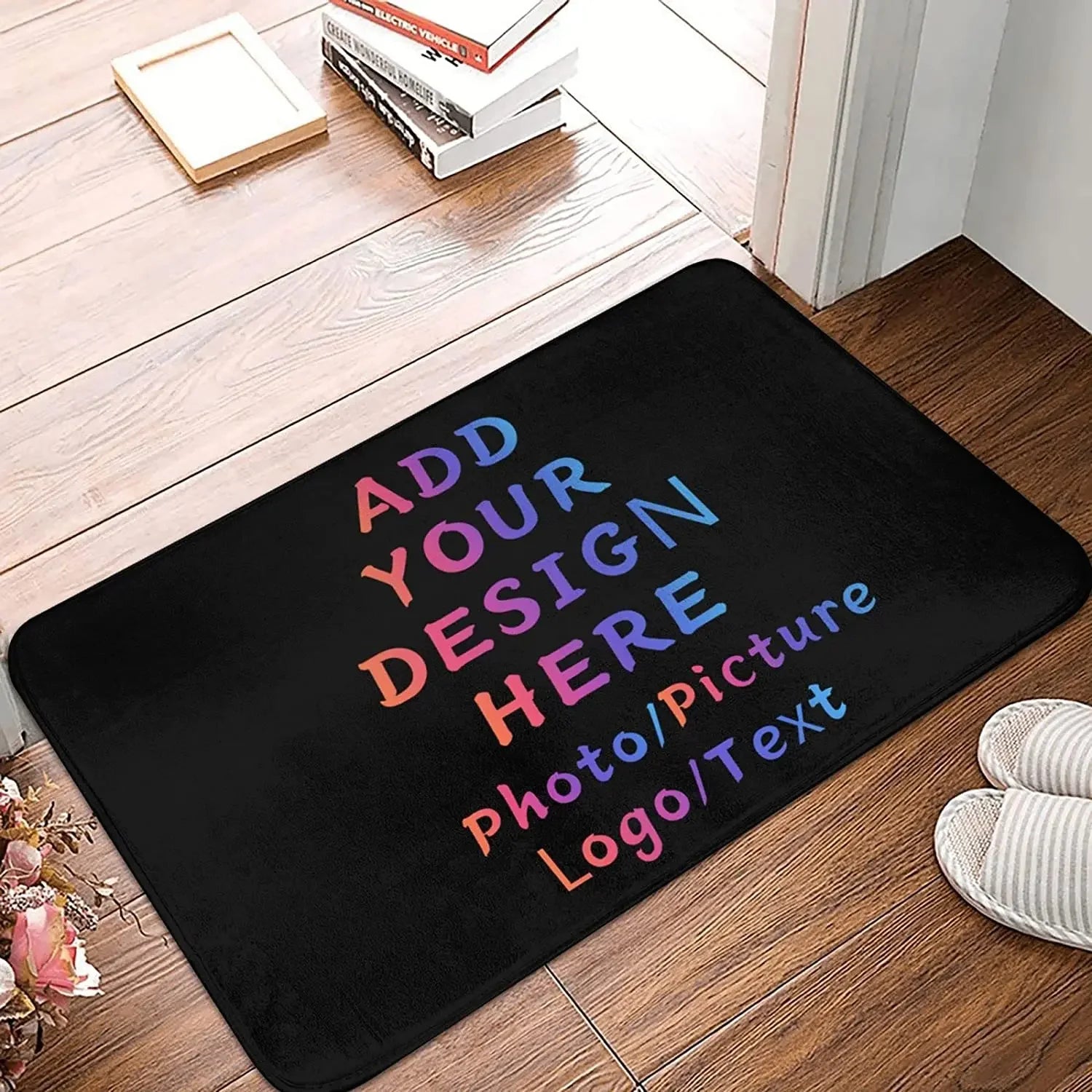 Custom Photo Doormat — Personalized Picture Floor Rug for Home Decor