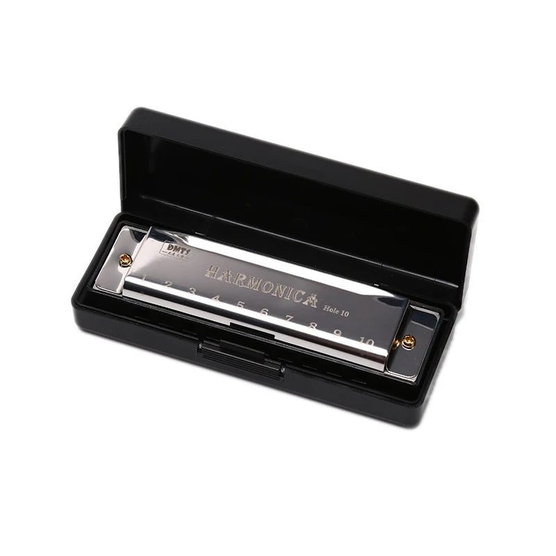 10-Hole Harmonica Mouth Organ — Musical Instrument for Beginners
