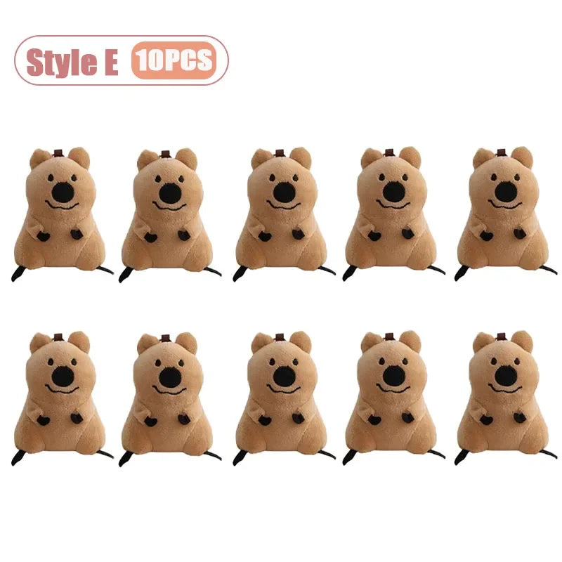 Plush Doll Head Cover & Outfit — Creative Accessory for Collectible Dolls