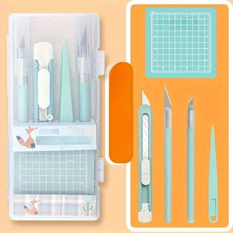 DIY Scrapbook Tool Set — 5-Piece Precision Crafting & Carving Kit