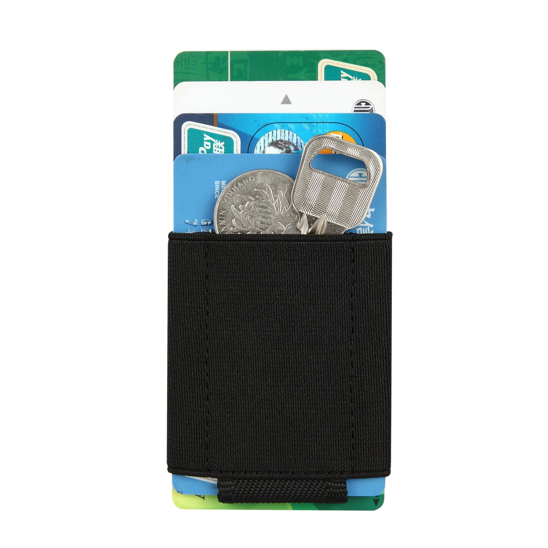 Ultra Slim Card Holder Wallet — Minimalist Nylon Design for Men and Women