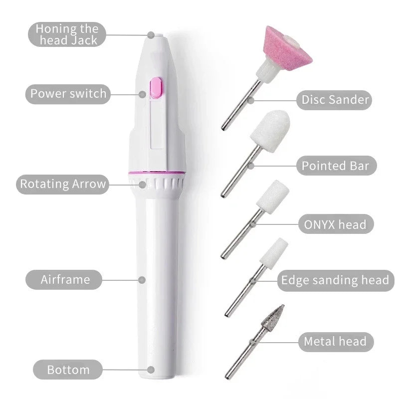Nail Drill — Portable Manicure Tool