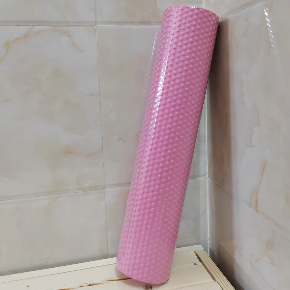 BBSWIM Hexagon Pattern Yoga Roller — Deep Tissue Muscle Massage Tool