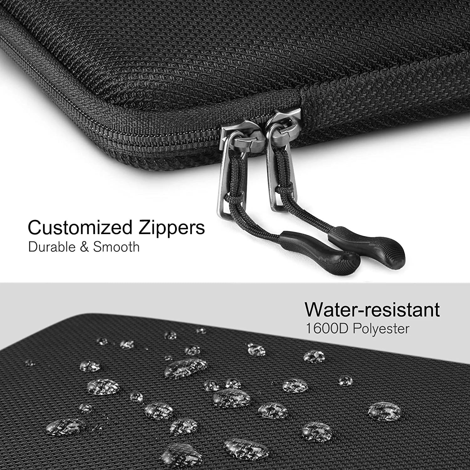 EGYAL Shockproof Laptop Sleeve — Waterproof EVA Protective Carrying Case