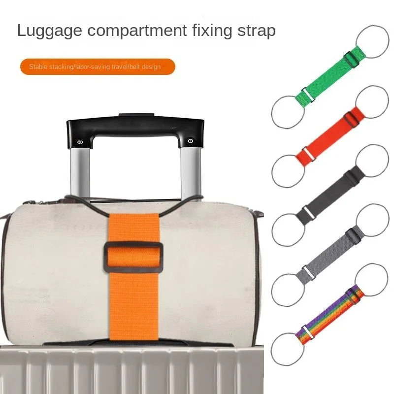 Adjustable Elastic Luggage Strap — Secure Bungee Belt for Suitcases