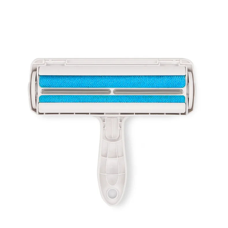 Pet Hair Remover Roller — Reusable Fur Cleaning Tool with Self-Cleaning Base
