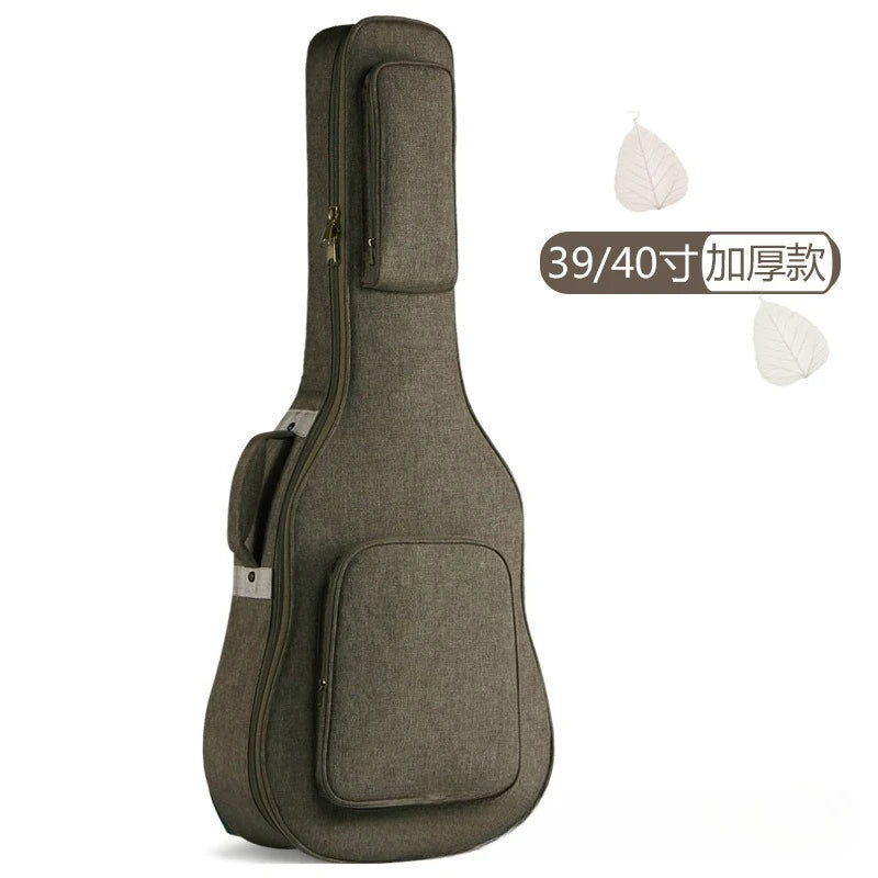 ABQP Acoustic Guitar Bag — Water Repellent Instrument Backpack