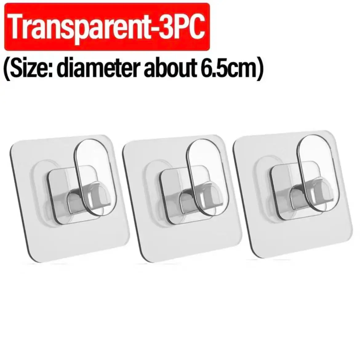 Strong Adhesive Wall Hooks — Waterproof and Traceless Universal Hooks
