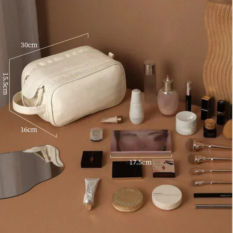 SMHXIANGQIANJIN Travel Cosmetic Bag — Waterproof Large Capacity Toiletry Organizer
