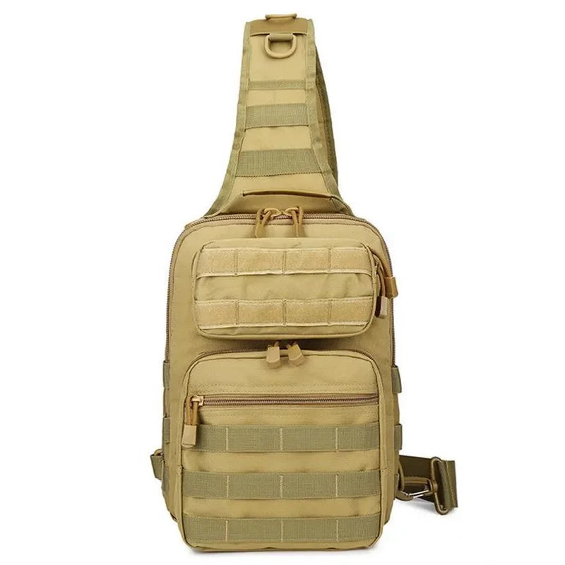 Tactical Chest Bag — Large Capacity Outdoor Crossbody Shoulder Bag