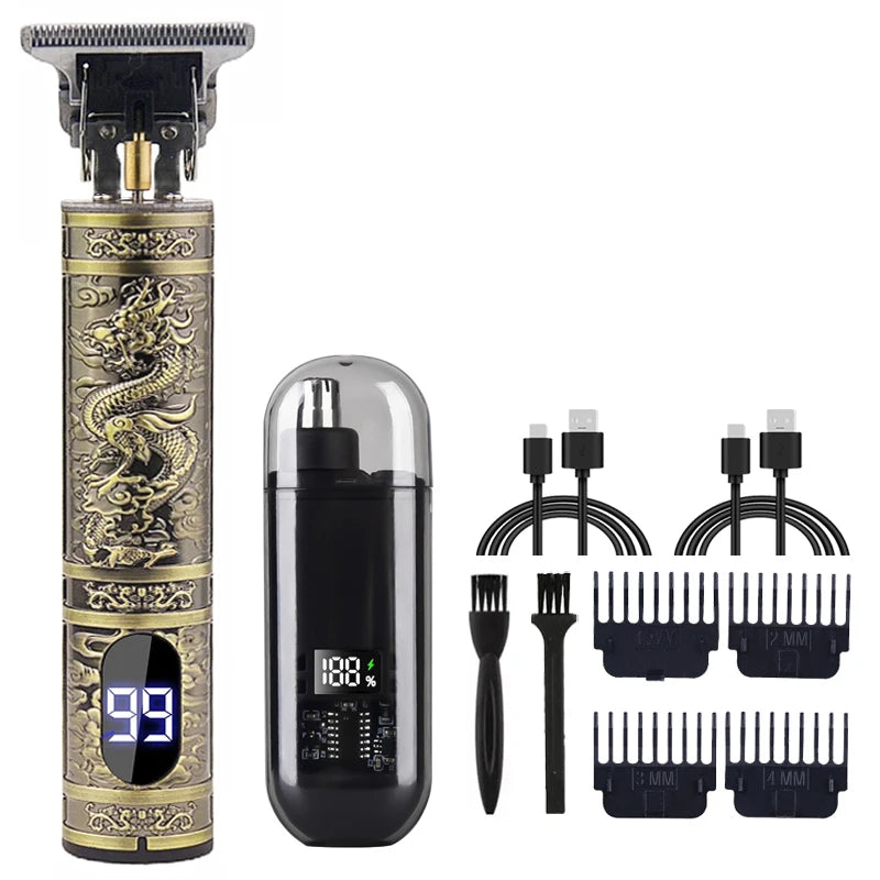 XMSJ Electric Hair Clipper — Rechargeable Trimmer
