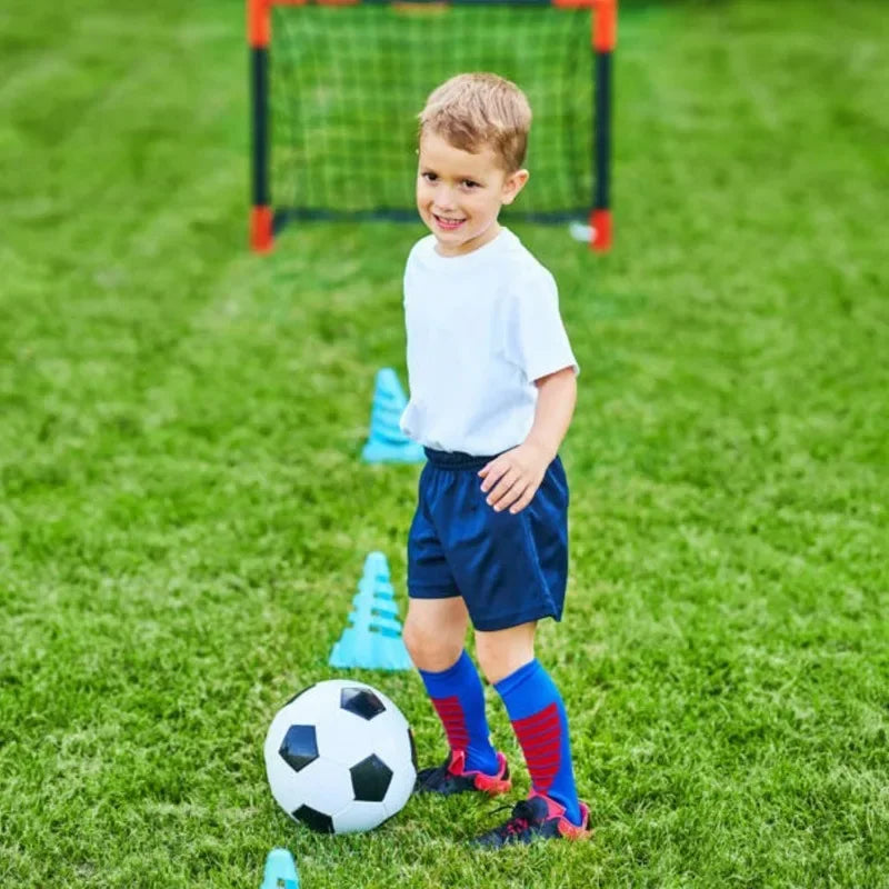 Professional Training Soccer Ball — Durable PU Leather for Practice