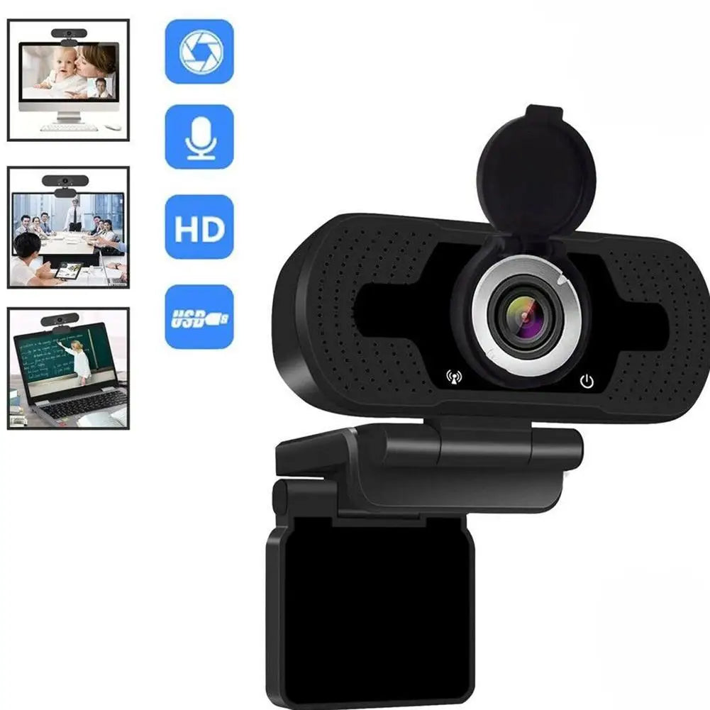Erilles HD USB Webcam — High Definition Video Conferencing Camera