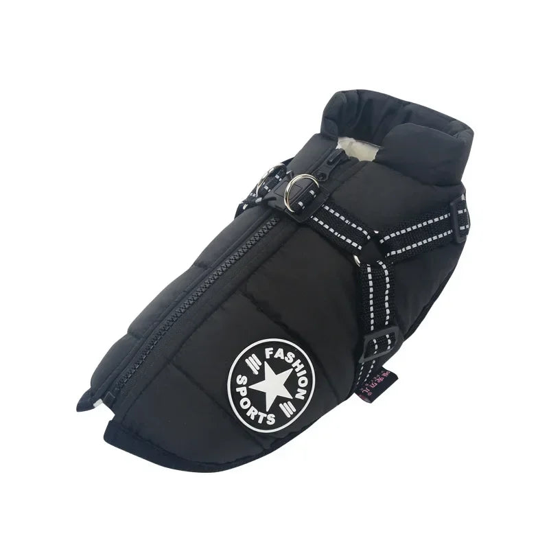 Dog Winter Coat — Waterproof Fleece Jacket