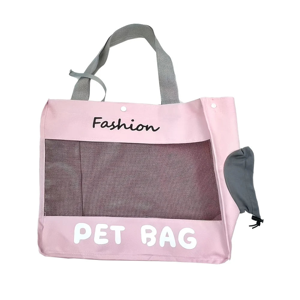 Breathable Pet Carrier Bag — Lightweight Travel Tote for Cats and Small Dogs