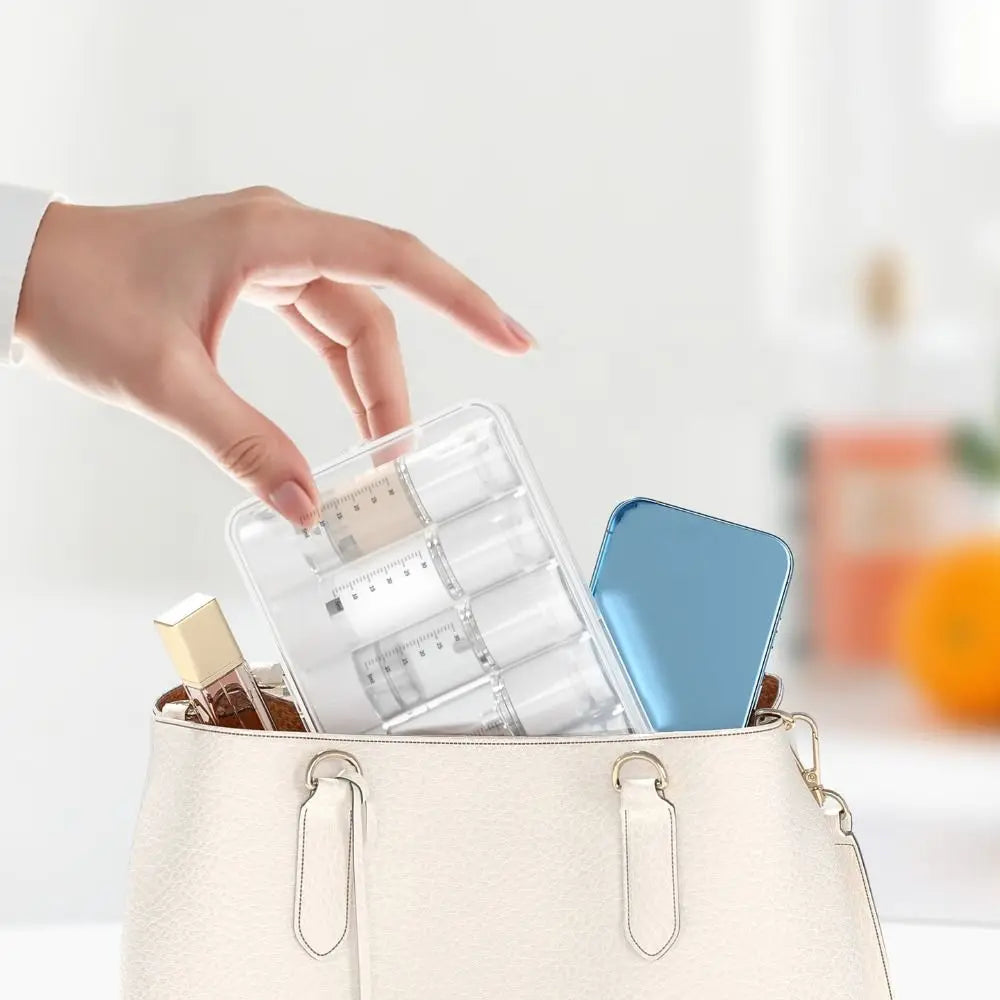 Transparent Travel Refillable Bottle Set — Leak Proof Portable Containers
