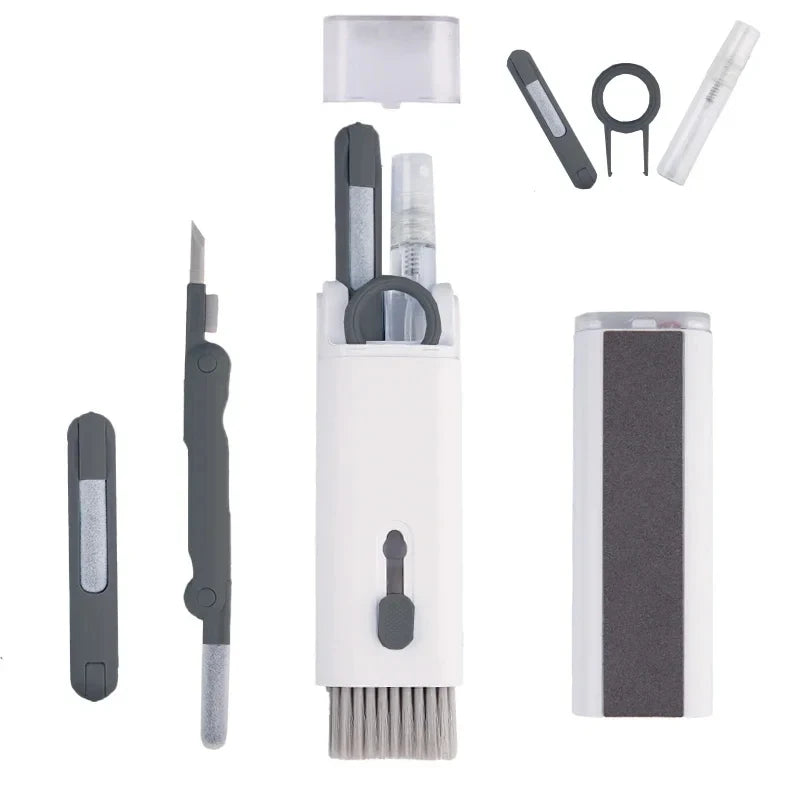 7-in-1 Electronics Cleaning Kit — Multi-Functional Tool Set for Keyboards and Earbuds