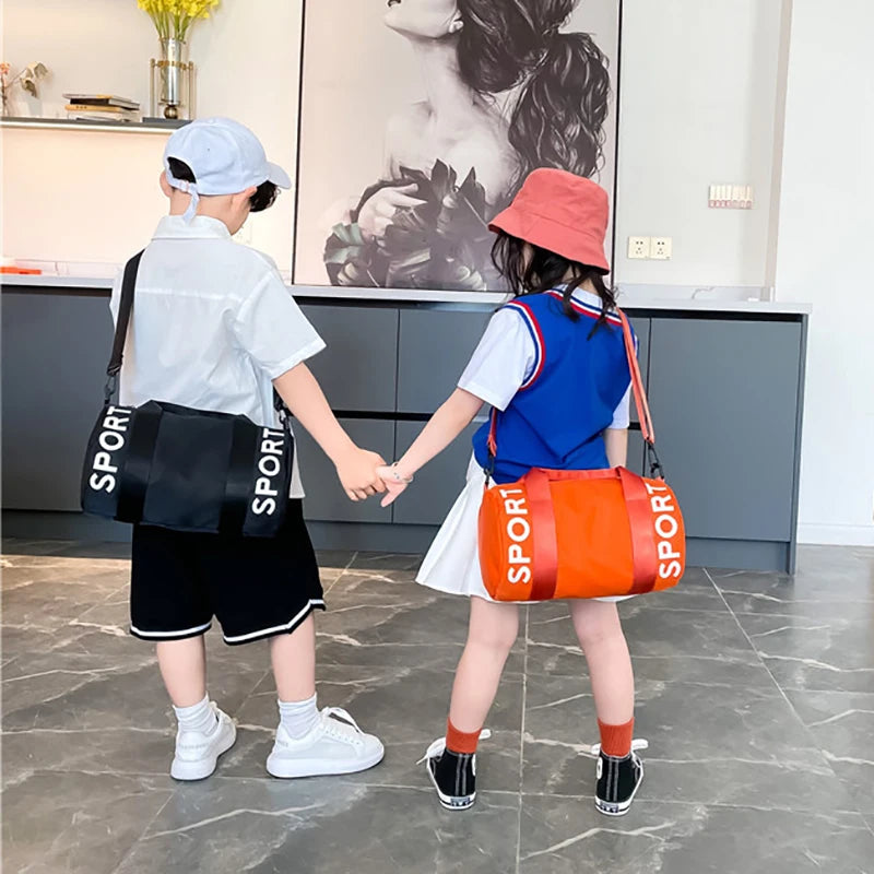 Kids' Multi-Purpose Travel Tote — Lightweight Duffle Bag for Sports and Swimming