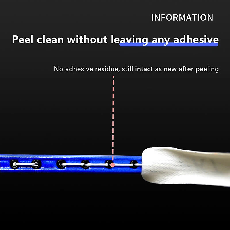 Badminton Racket Head Protector — Durable Anti-Friction Frame Tape