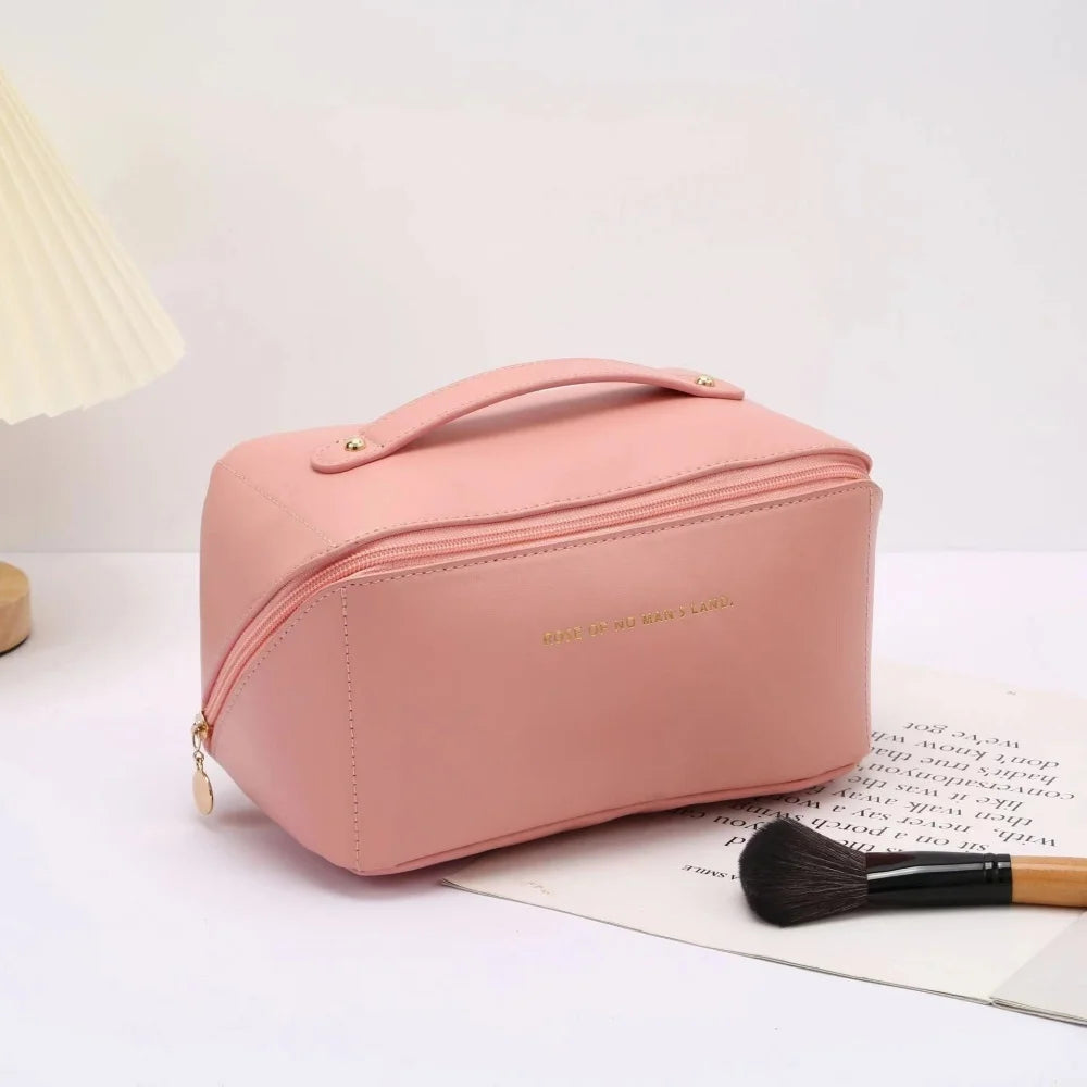 Portable Travel Cosmetics Storage Bag — Large Capacity Waterproof Makeup Organizer