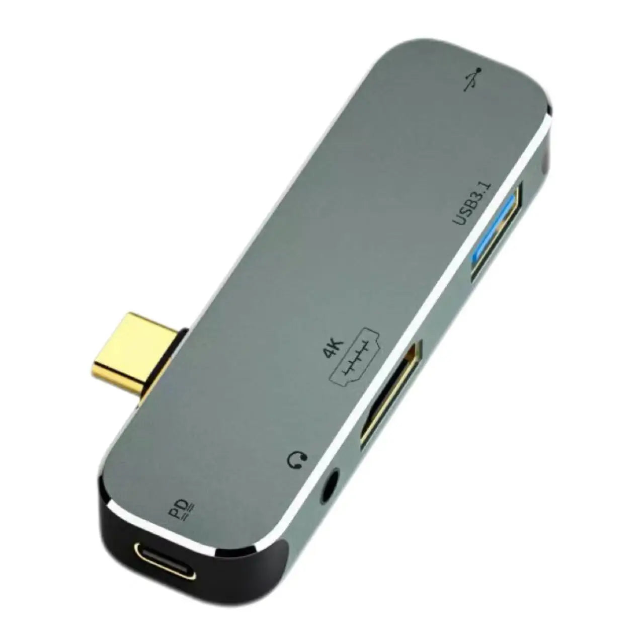 USB-C Powered Hub — High-Speed Data Transfer & PD Charging Support