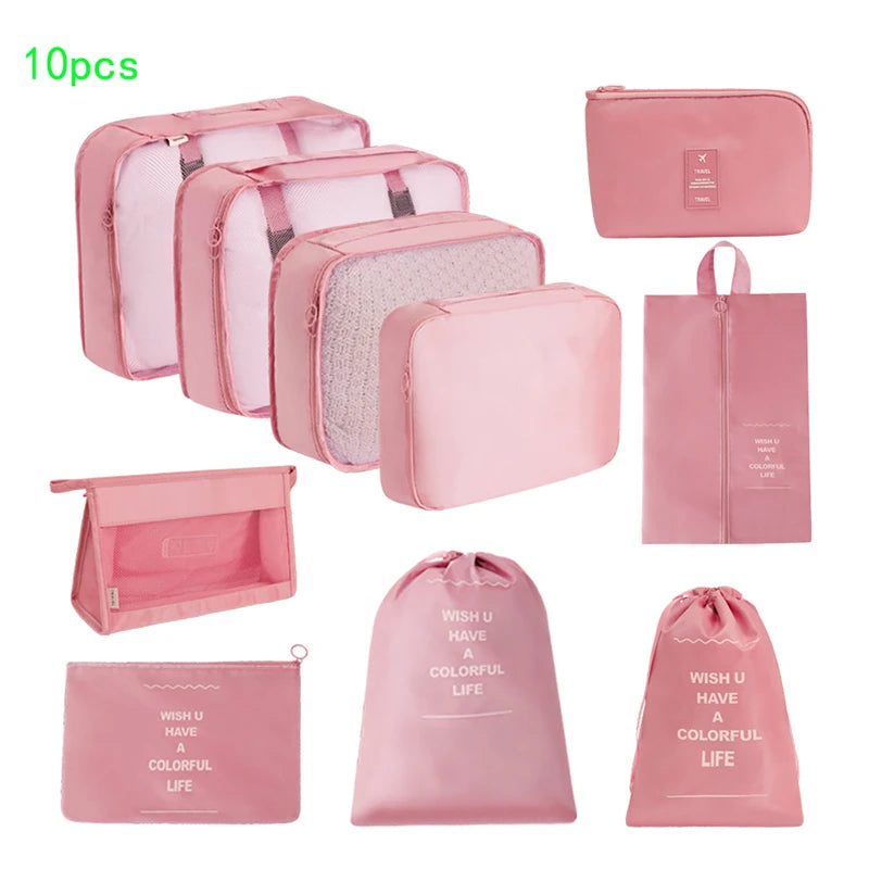 Travel Packing Cube Sets — Luggage Organizers for Suitcases and Backpacks