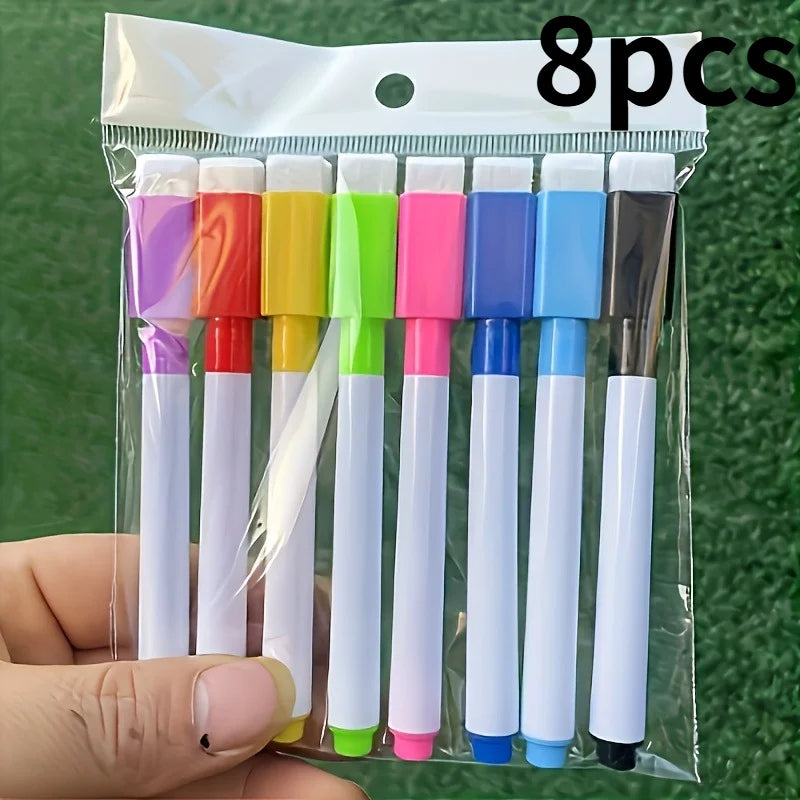 Dry Erase Markers — Dust-Free Whiteboard Pens for Smooth Writing